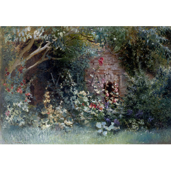 РЕПРОДУКЦИИ НА КАРТИНИ Цъфнала градина (1901)